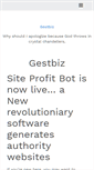 Mobile Screenshot of gestbiz.com
